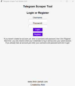 Step 1: Login or Register